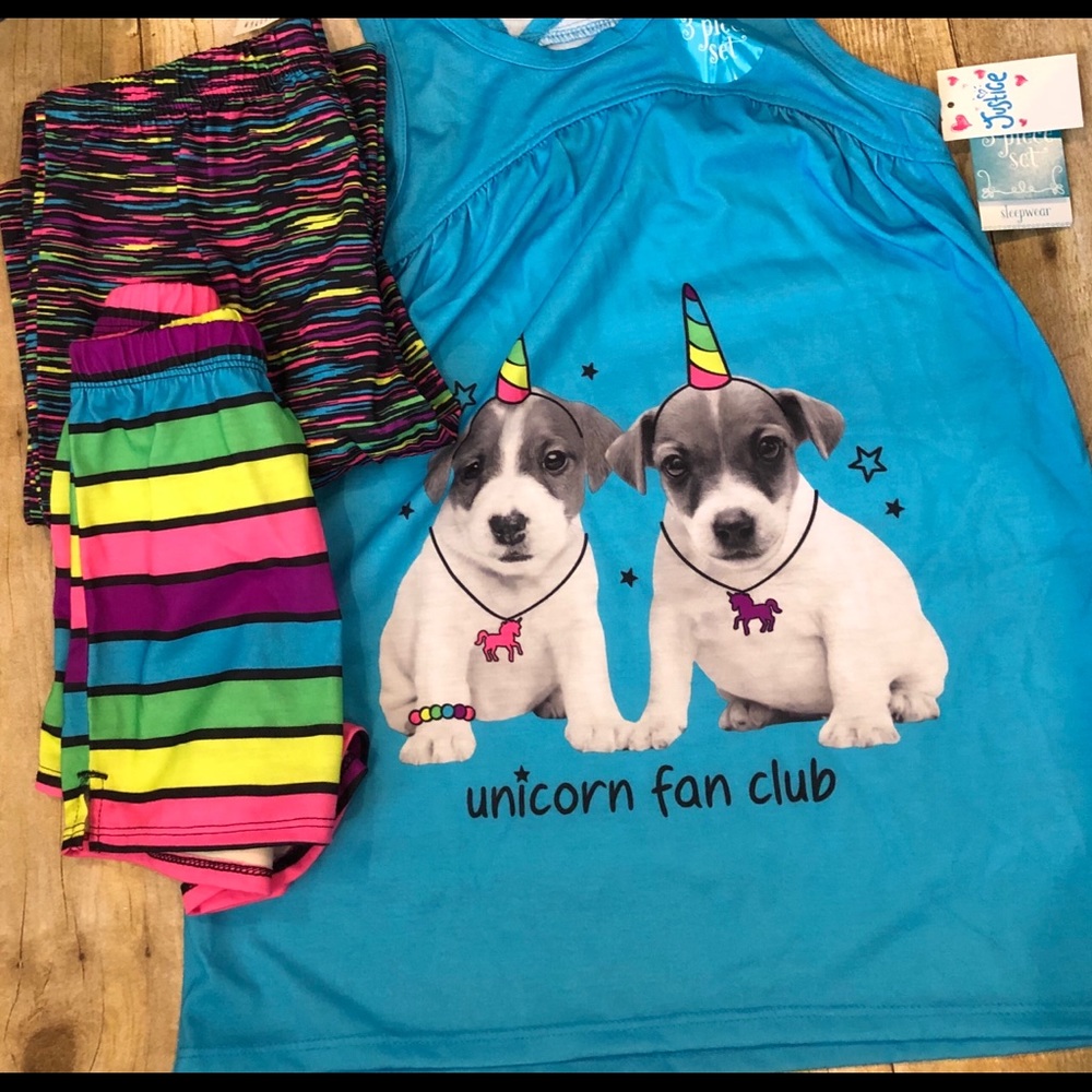 Girls Pajama 3-piece set. Brand new.